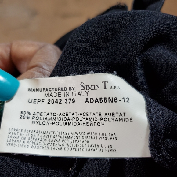 Emporio Armani  Black Formal Evening Dress - Picture 6 of 8